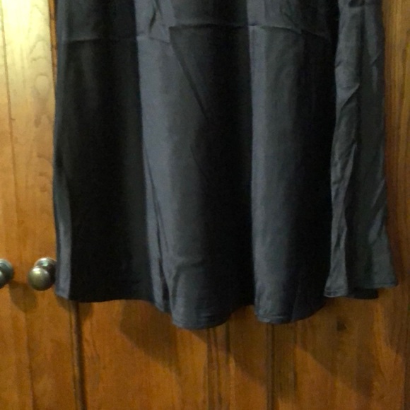 NWT black notes Odeon silk midi skirt 40 42 - Picture 3 of 11